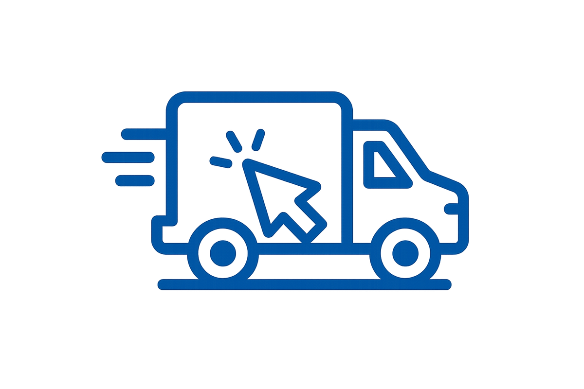 icon for online shipping